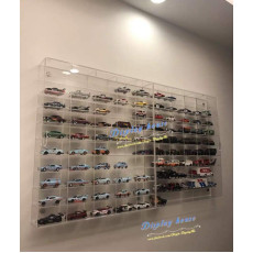 1:64趟門50架車仔展示盒(可掛牆)